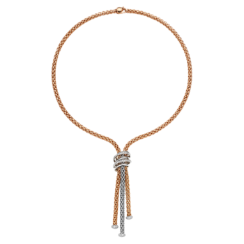 Fope Solo Mialuce Necklace with diamonds