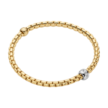 Fope Eka Tiny Bracelet with diamonds