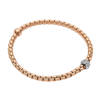 Fope Eka Tiny Bracelet with diamonds