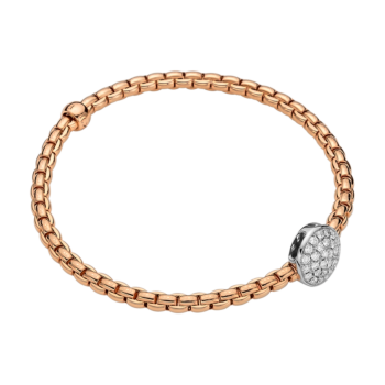 Fope Eka Tiny Bracelet with diamonds