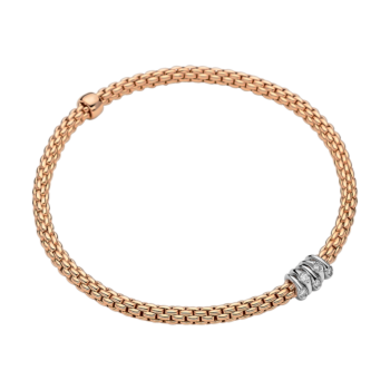 Fope Flex'it bracelet with diamonds