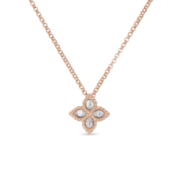 Roberto Coin Princess Flower Necklace