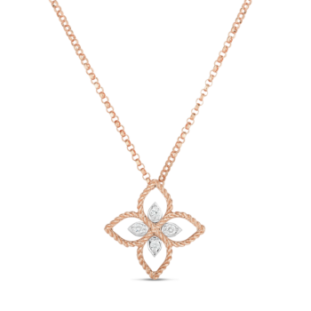 Roberto Coin Princess Flower Necklace