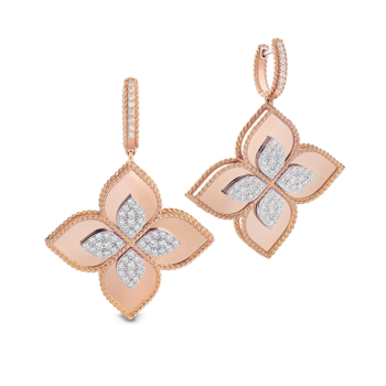 Roberto Coin Princess Flower Earring