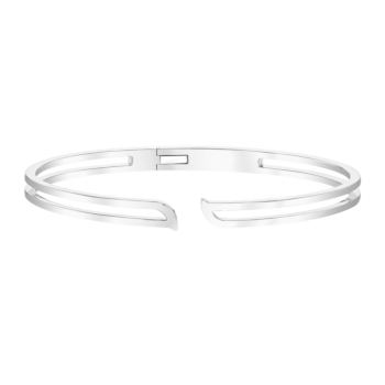 Alif White Gold Bangle