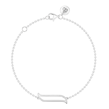 Alif White Gold Bracelet