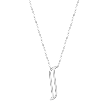 Alif White Gold Necklace