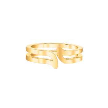 Alif Yellow Gold Ring