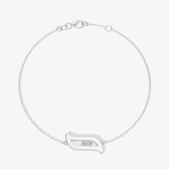 Alif Brilliance 18k White Gold and Diamond Bracelet