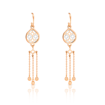 Al Qasr Earrings in 18k Gold