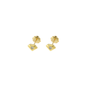 Ara Bambi 18K Yellow Gold Diamond Earrings