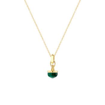 Dome Noble Malachite Necklace 