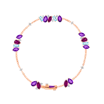 Fireworks Flare Semi Precious Bracelet in 18K Rose Gold