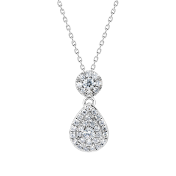 OneSixEight Diamond Pendant-Chain