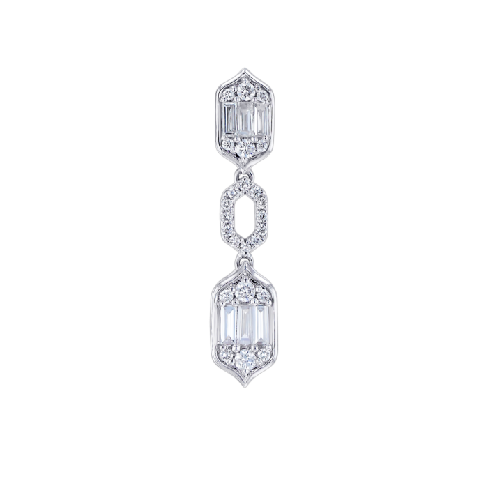 Custom Fashion Stud Women Luxury 18K Gold Model Baguette Diamond 925 Silver  Jewelry Earrings Long Tassel Drop Earrings Zircon - China Silver Jewelry  Earrings and Long Tassel Earrings price | Made-in-China.com