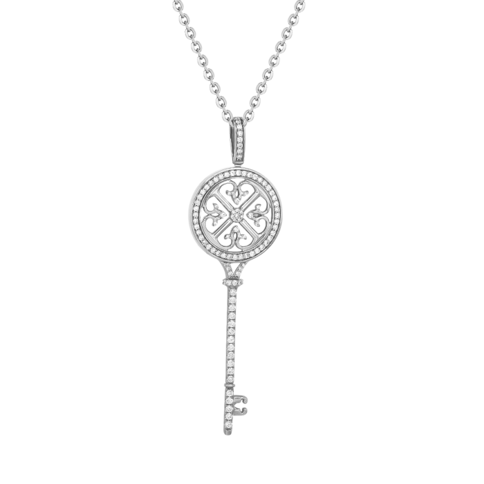 Custom Key Necklace - Elisa Solomon Jewelry