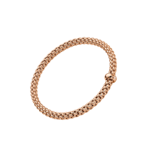 FOPE  SOLO FLEX'IT BRACELET WITH A WHITE DIAMOND