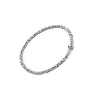 FOPE  PRIMA FLEX'IT BRACELET WITH A WHITE DIAMOND
