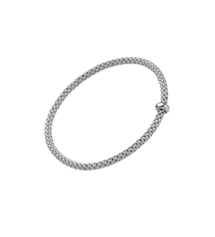FOPE  PRIMA FLEX'IT BRACELET WITH A WHITE DIAMOND