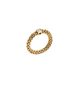 FOPE  SOULS FLEX'IT RING WITH A WHITE DIAMOND
