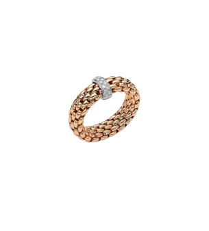 FOPE  VENDOME FLEX'IT RING WITH DIAMONDS