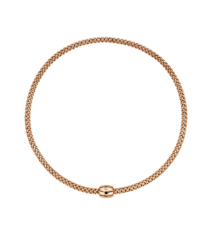 FOPE  SOLO FLEX'IT NECKLACE WITH ORNAMENTAL CLASP