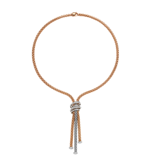 Fope Solo Mialuce Necklace with diamonds