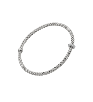 FOPE  PRIMA FLEX'IT BRACELET WITH DIAMONDS