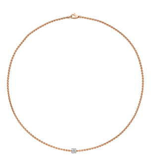 FOPE  ARIA NECKLACE WITH DIAMONDS