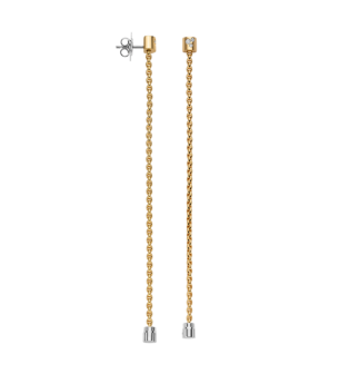 FOPE  ARIA PENDANT EARRINGS WITH DIAMONDS
