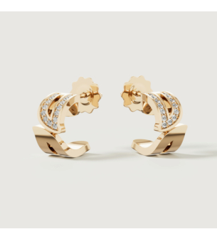 Alif Eternal 18k Yellow Gold Earrings