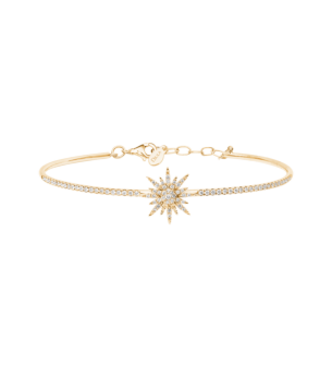 Djula Soleil Diamond Bangle in 18K Gold