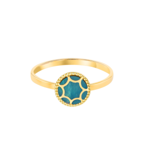 Amelia Roma RING in 18K Yellow Gold