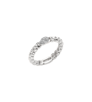 Fope Eka Tiny Ring with diamonds