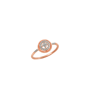 Ananya 18K Rose Gold Diamond Ring