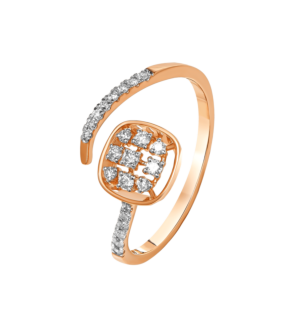 Ananya Diamond Ring in 18K Gold