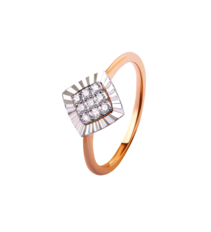 Ananya Diamond Ring in 18K Gold