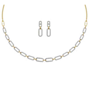 Ananya Necklace with Earrings