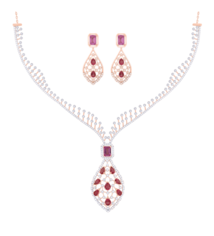 Ananya Necklace with Earrings