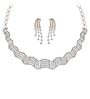 Ananya Necklace with Earrings