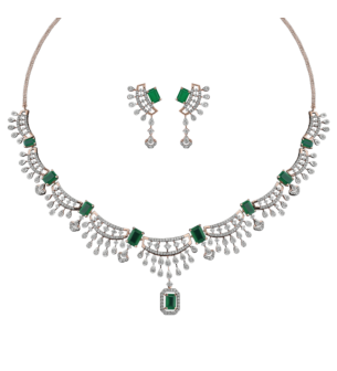 Ananya Necklace with Earrings