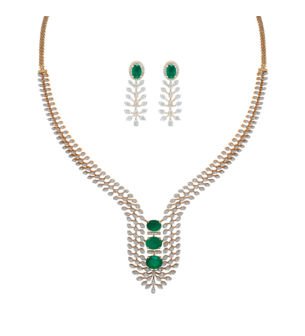 Ananya Necklace with Earrings