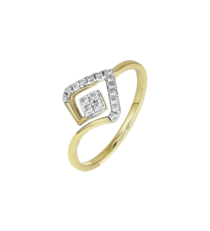 Ananya 18K Gold Diamond Ring