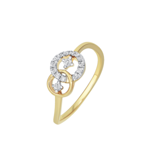 Ananya 18K Gold Diamond Ring