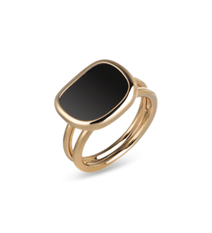 Roberto Coin Black Jade Ring