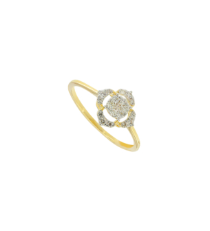 Baguette Frasera 18K Yellow Gold Diamond Ring