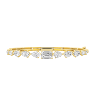 Gaia Luxe 4 Carat Lab Grown Diamond Bracelet in 18k Yellow Gold