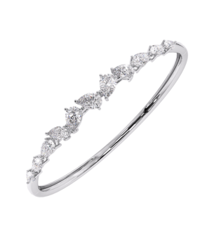 Gaia Luxe 5 Carat Lab Grown Diamond Bracelet in 18k White Gold