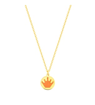 DC Baby 18k Yellow Gold Necklace