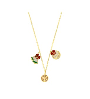 DC Baby 18k Yellow Gold Necklace